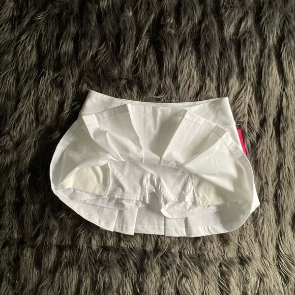 NWT Lilly Pulitzer Luxletic Malaga Skort Size 6 White UPF 50+ Orig $108 Skirt - Picture 8 of 10